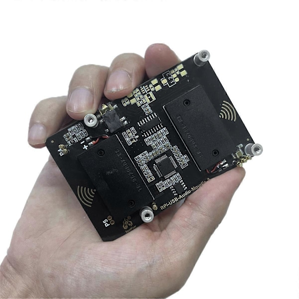 USB-äänikorttimoduuli HAT kotelolla 4B:lle
