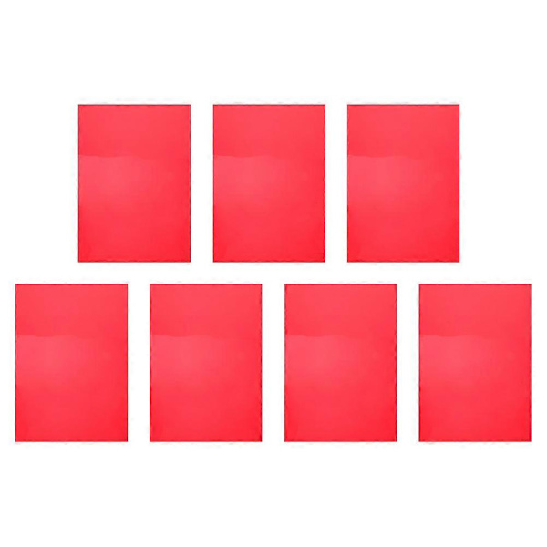 7 ark farvekorrektionsgel lysfilter fotostudie rekvisit lommelygte LED-lysfilter
