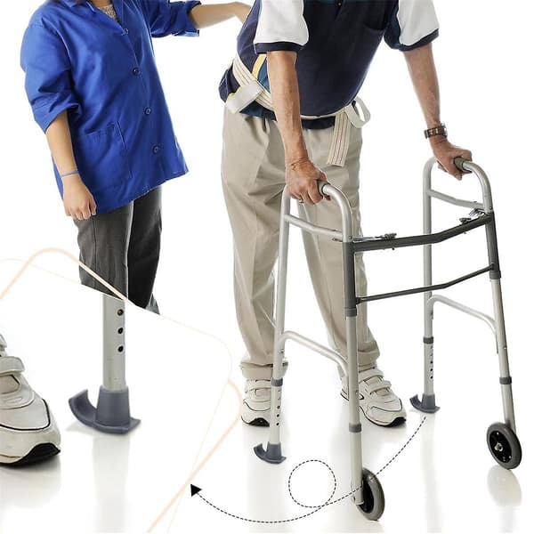 8 stk. Walker Ski Glides Kraftige Coaster Ski Plast Drive Walker Dele Walker Tilbehør Passer til W