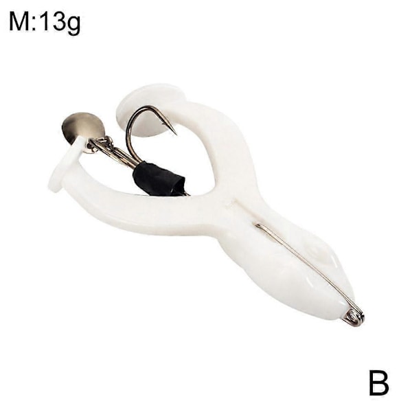 Silikonisyötti, sammakko White Medium size
