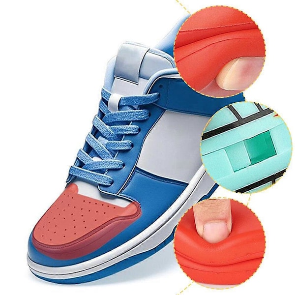 Autentiskt Sneaker Shoe Shield Anti Crease Trainer Protector Decreaser Men