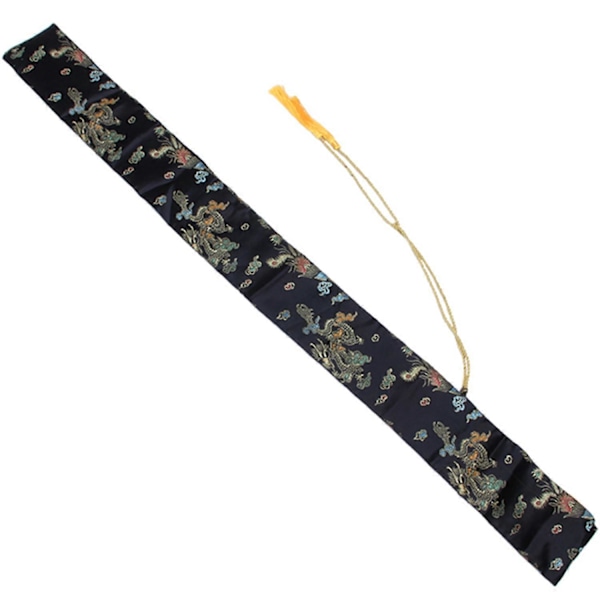 135cm Drake och Fenix Katana Samurajsvärd Väska Tyg Svart
