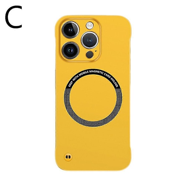 Kotelo iPhone 13 14 15 16 Pro Max -puhelimelle, iskunkestävä Yellow For 16 pro max