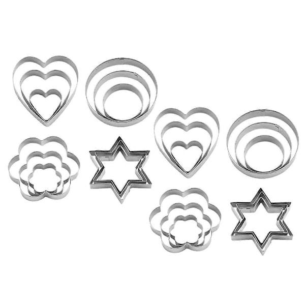 DIY Tårtdekorationsverktyg, Kexform Portabel Tårtfondantform