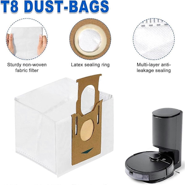Reservedele til ECOVACS Deebot Ozmo T8 T8 Aivi T8+ T8 AIVI+ sæt
