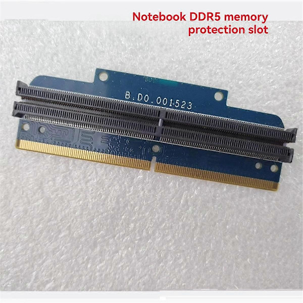 DDR5 288Pin Adapter DDR5 Hukommelsestest Beskyttelseskort slot Omvendt