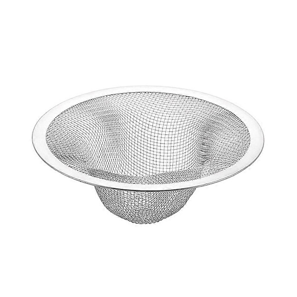 4 stk. vaskfilter i rustfrit stål, vaskesi, vaskesi til badeværelse, køkkenvask, vaskekurv