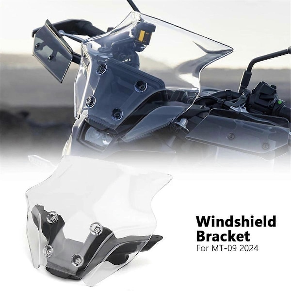 Motorcykel Vindruta För MT09 MT 09 MT-09 2024 Transparent
