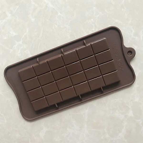 4 st Silikonchokladformar (12 rutor + 24 rutor)