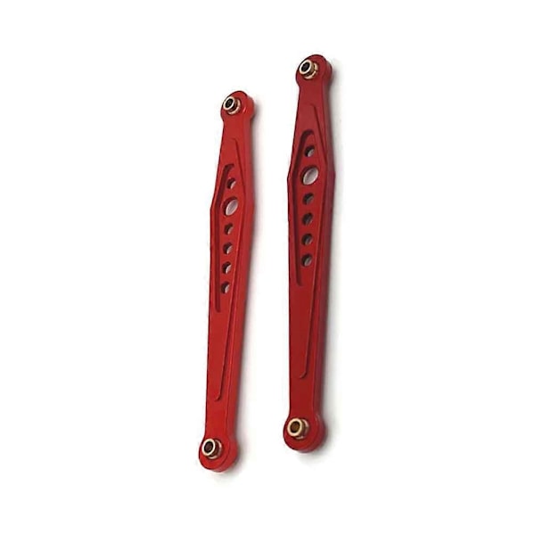 RC Bil Uppgradering Bakre Fast Dragstång Kit för 1/12 124006 12423 12427 12428 Pro RC Bil Uppgraderingsdelar Röd