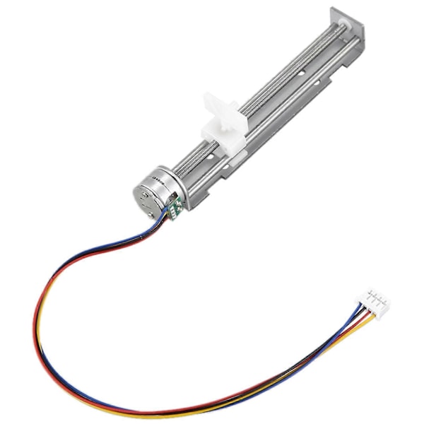 12V askelmoottori, iskunpituus 80 mm liukumoottorilla