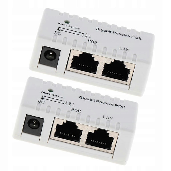 2 Delar Gigabit Passiv Poe, V 2000ma Ström Över
