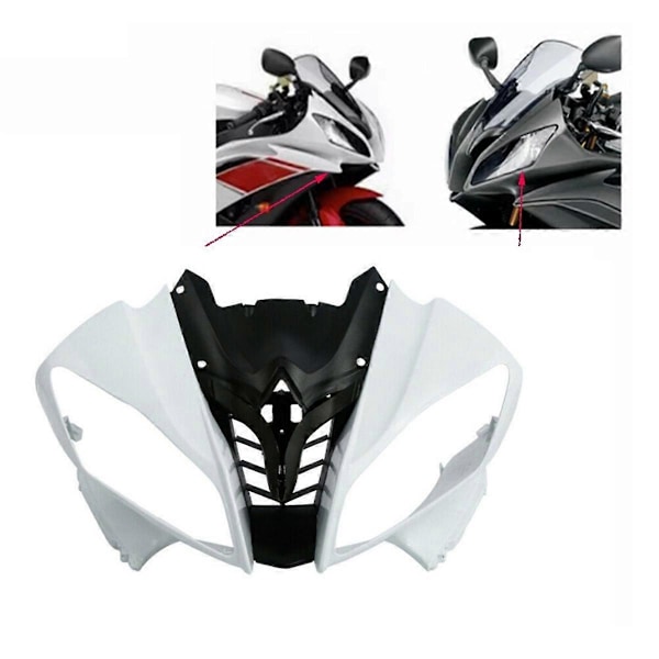 Omålad övre främre kåpa nos för YAMAHA YZF R6 2008-2016