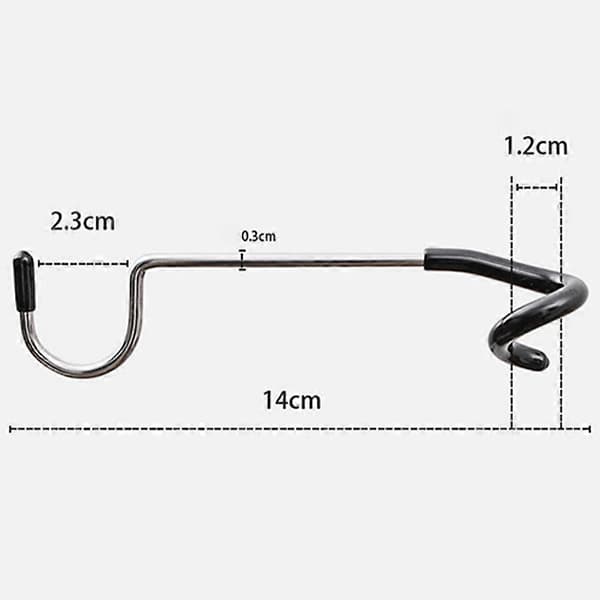 4 kpl Camping Light Hooks Valopylväskoukkuja Telttavalaisinkoukkuja Monipuolinen ripustin