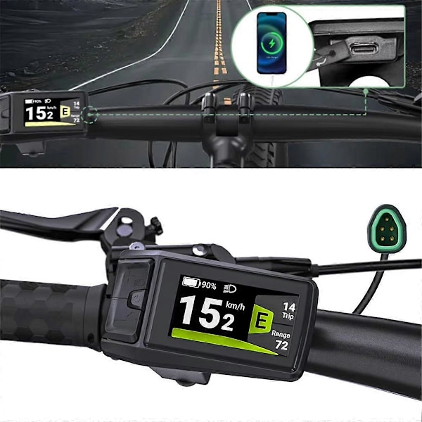CAN-protokoll E-cykeldisplay Cykeltillbehör CAN-protokoll Display