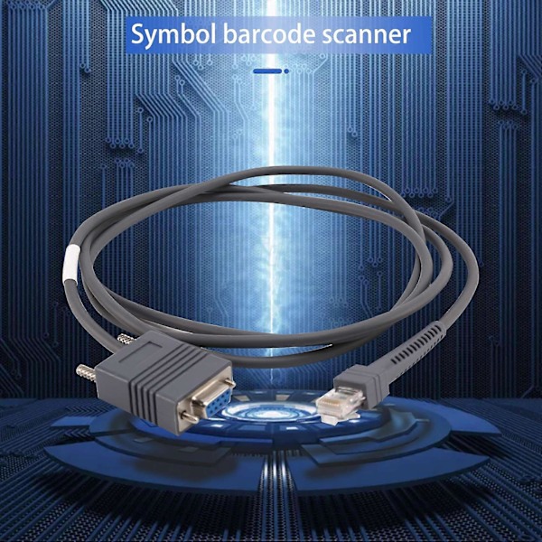 Seriell Kabel CBA-R01-S07PAR Streckkodsläsare LS2208 6.5 Fot