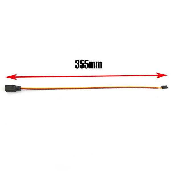Mini Servo Y-kabel för Futaba JR RC Bil Axial SCX10, 1 till 6