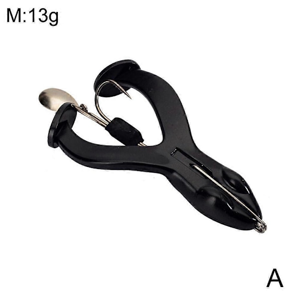 Silikonisyötti, sammakko Black Medium size