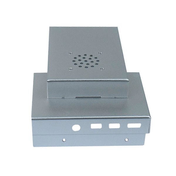 Fodral för 4 Modell B CNC Ultratunt Metall (Silver)