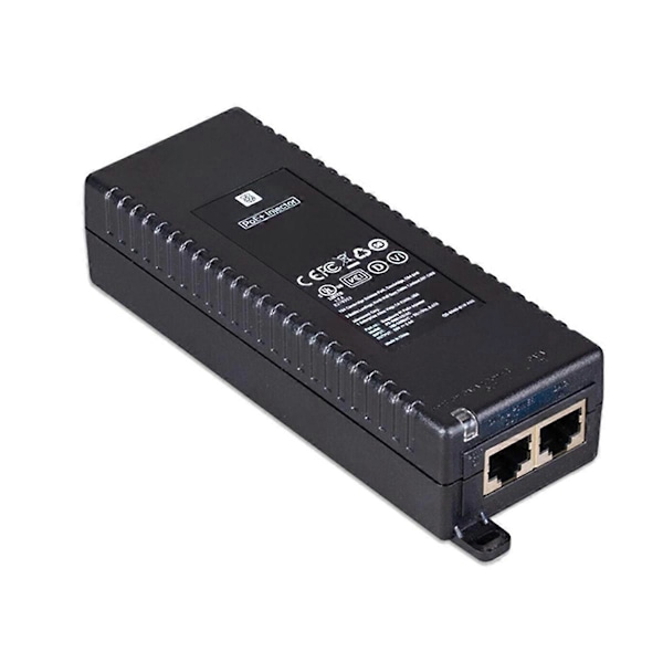 Gigabit POE-injektor 1000M Enhedsudgang 30w Standard strømforsyning