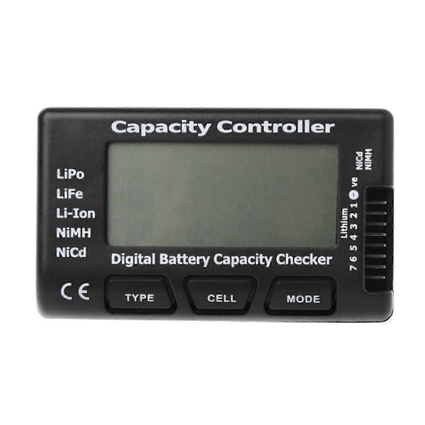 RC Cellmeter 7 Digital Batterikapacitetskontrollör Testare