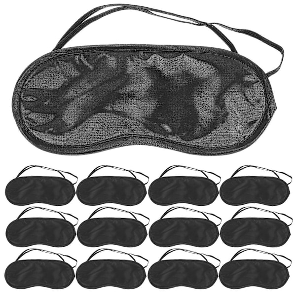 16 st Ögonmasker Mjukare Sömnmasker Sömnskärm Ögonbindel Ögonskydd för Sömn