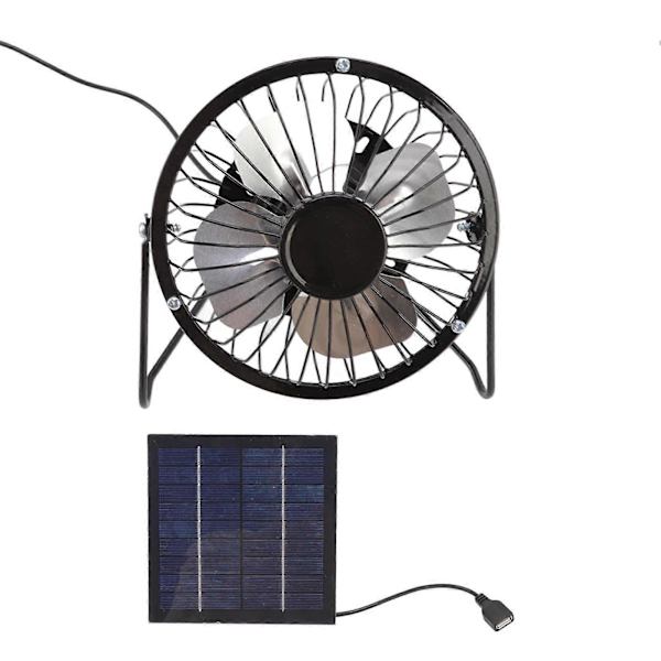 Fotovoltaisk solpanel sæt ventilationssystem mini bærbar USB køleventilator 5v 2.5w