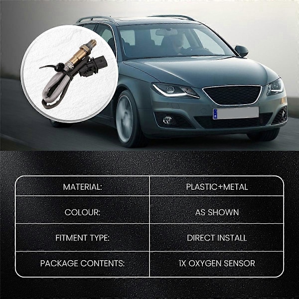 O2 Syresensor För A4 A5 A5 Q5 Seat EXEO 2.0 TDI 2004-2017
