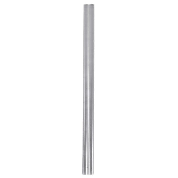 2 st 10mm Klar Rund Akryl PMMA Extruderad Stång 12\" Längd
