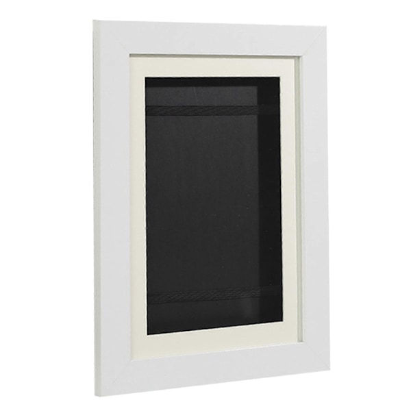 1/2 st Konstram för Barn Magnetisk Frontöppning Hem Vardagsrum Sovrum Väggkonst Ritning Foto Bild Visningsram White 1pc
