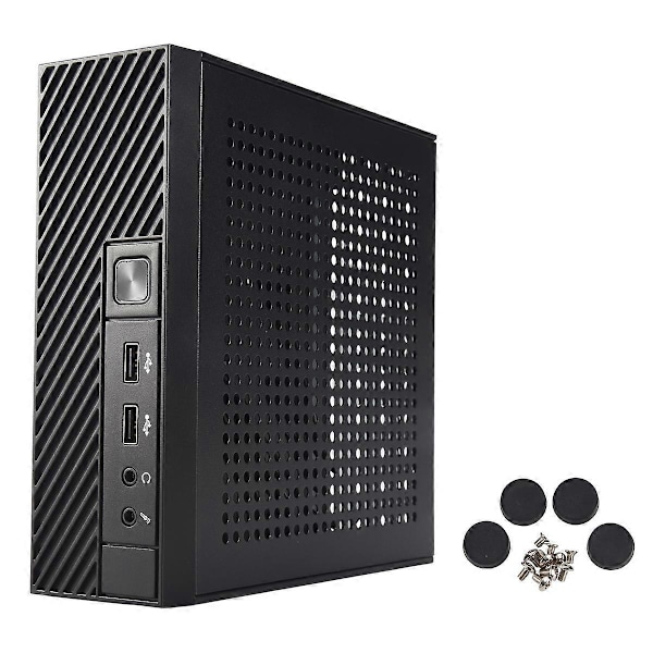 ITX Datorchassi M06 Mini Desktop Chassi HTPC Industriellt Kontrollchassi