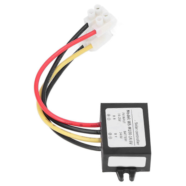 MPPT Solarladdningsregulator Skyddspanel Strömbrytare Batteriladdningstillbehör 100W WSM10014.6V