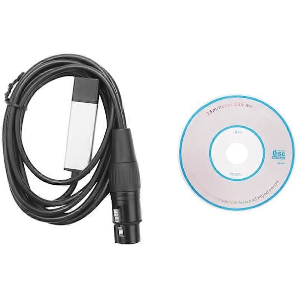 DMX512 USB DMX-gränssnitt adapter LED scenbelysningskontroller
