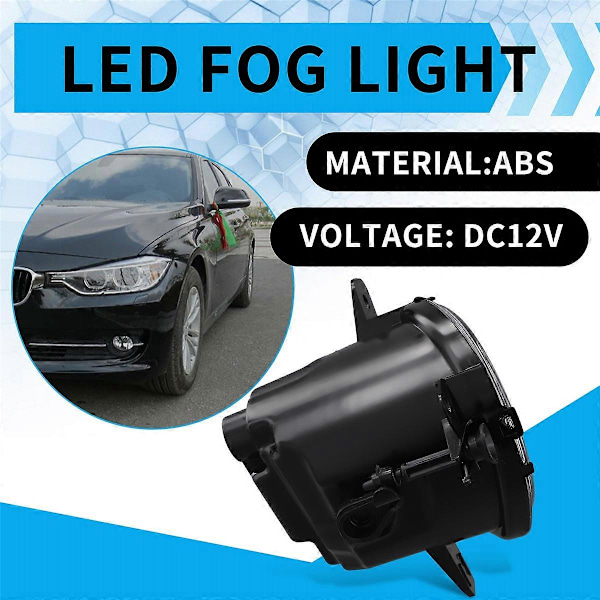 Dimljus för F20 F22 F23 F30 F31 F32 F33 F34 F35 2012-2018 LED Dimljus Strålkastare Körlampa Vänster Sida