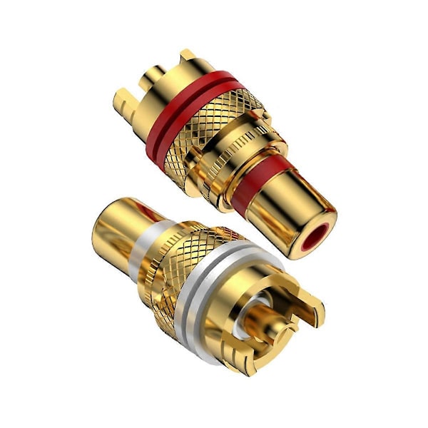 High-End Solid Kobber 24K Forgyldt Hun Jack Stik
