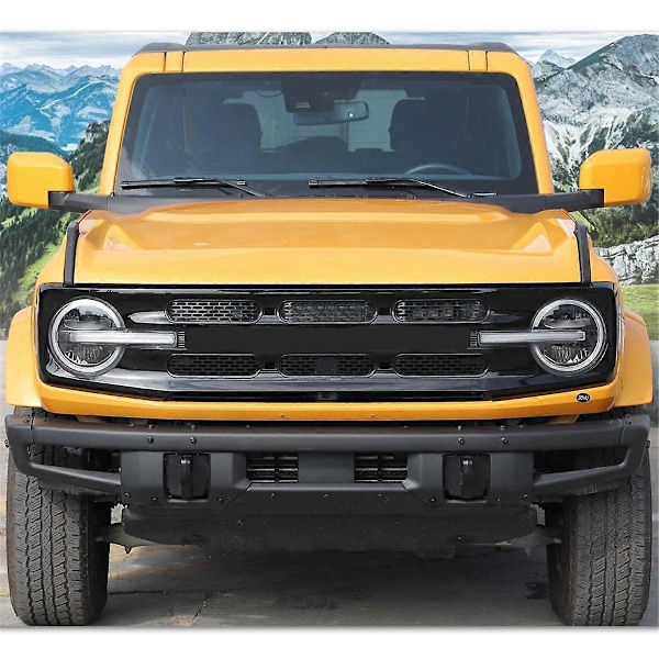 Främre Grill Mesh Grill Insatser Skyddsram Trim Kit för