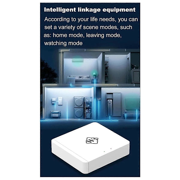 Uusi W5 Tuya langaton yhdyskäytävä Zigbee+Bluetooth-keskitin, monitoiminen parannettu versio, voi käyttää yli 128 alilaitetta