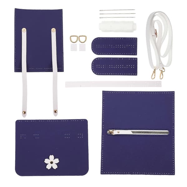 DIY-kit DIY Väska Stickningskit DIY Väska Material Handvävt Material Carft Axelväskor Kit