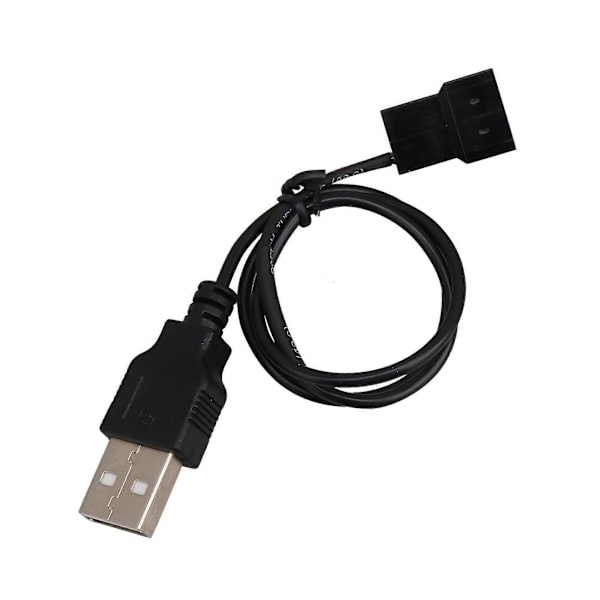 30cm USB til 3-pinners adapterkabel for PC-vifte
