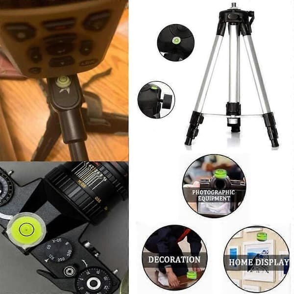 10 stk. Mini boblevaterpas til nivellering af stativteleskop 10X6mm