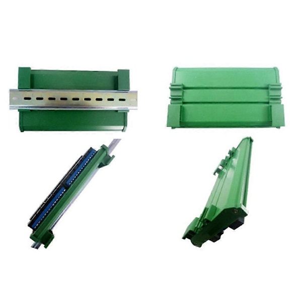 32-kanals Modbus RTU RS485 Relä Switch Board UART Seriell Port Modul DIN-skena Box PLC Expansionskort