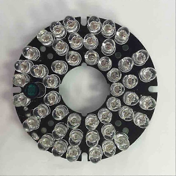 48 LED IR Infraröd Belysning 60 Graders Lampa Kort För CCTV Kamera