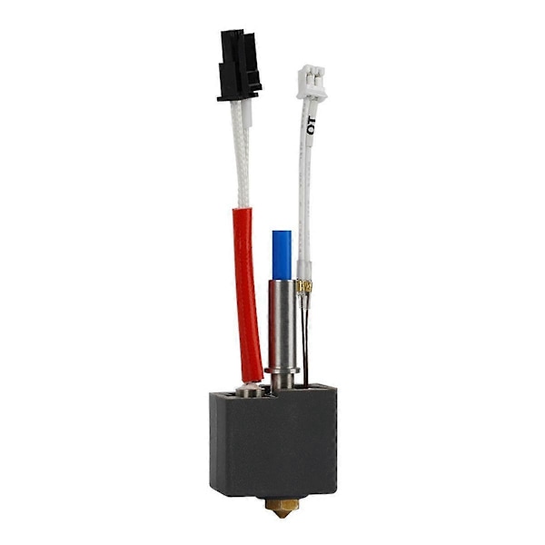 24V 60W Hotend Kit Termistor Värmare Hals för KP3S V1 Extruder Hot End Kit 0.4mm Mässingsmunstycke