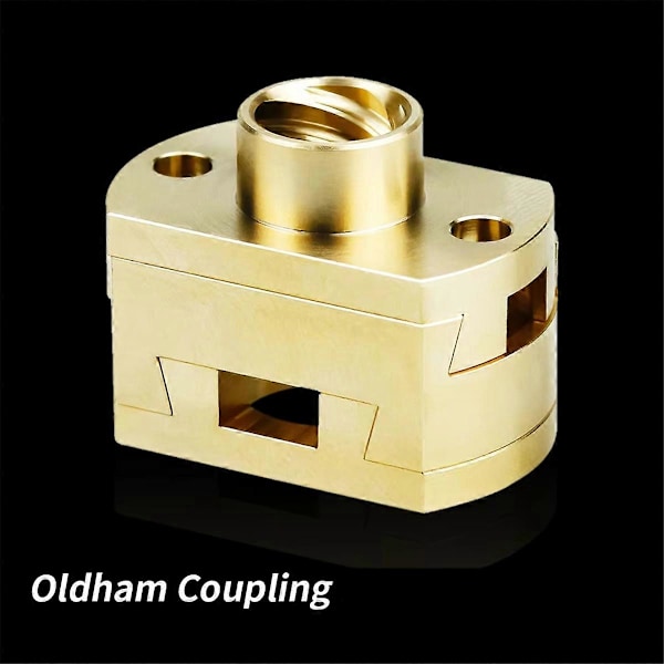 1 ST Oldham Koppling T8x8 Mutter 18mm Kopplare Kompatibel med T8x8 Skruv