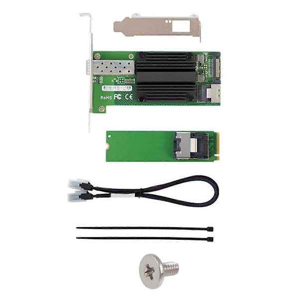 SFP+M.2 10G Til 82599 EN Chip Enkelt Port Ethernet Adapter