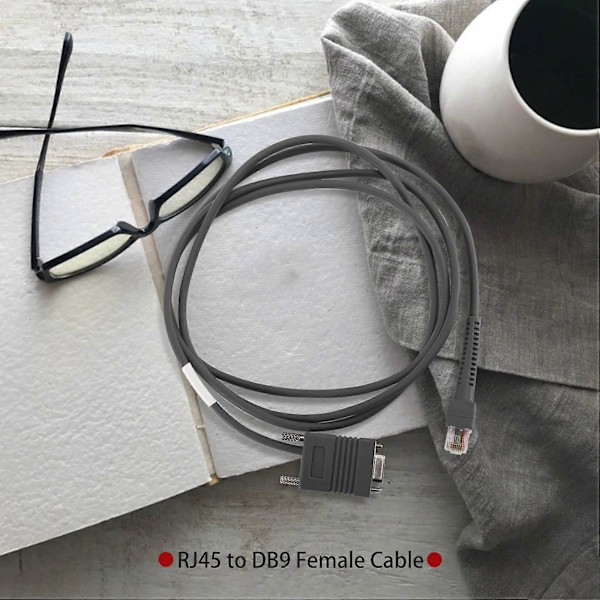 Seriell Kabel CBA-R01-S07PAR Streckkodsläsare LS2208 6.5 Fot