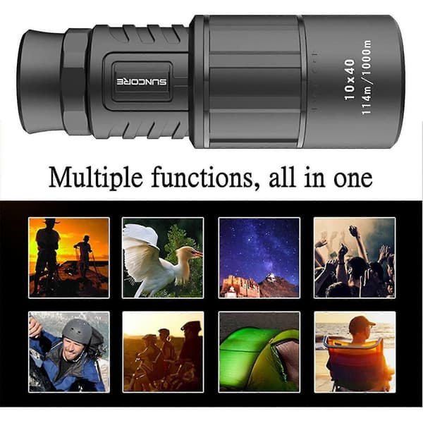 10 X 40 Monokular til voksne Høj Definit Lar af View Monokular