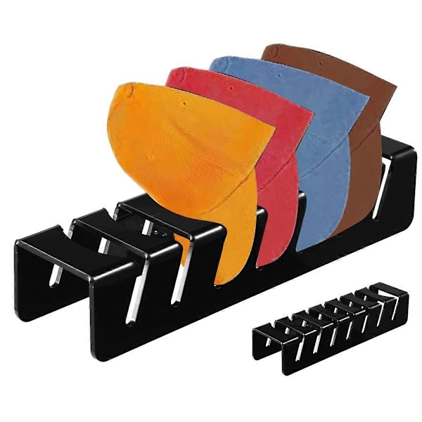 Hat Organizer Hat Rack til Baseball Caps, Akryl Hat Holder Stand, B