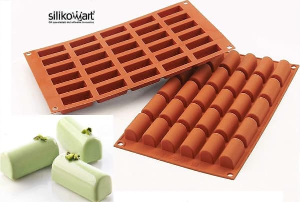 129 Logform Mini Størrelse 30 Hulrum Silikone Terrakottaform