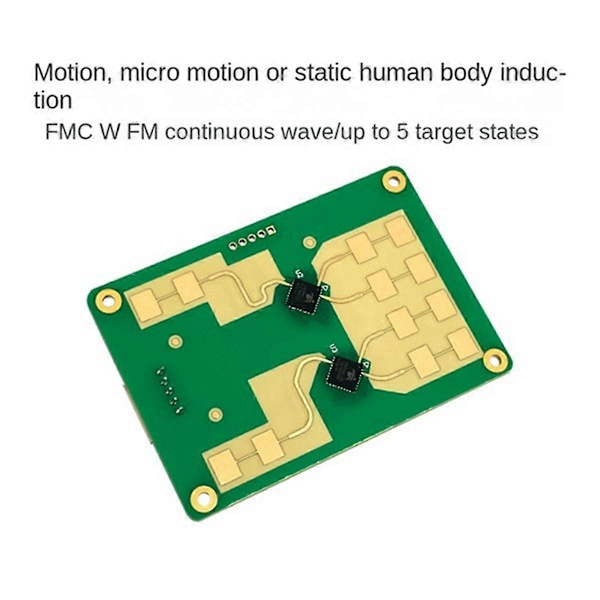24G 2T4R LD2461 Smart Home Sensor för Avståndsspårning av Mänsklig Närvaro, Rörelsemodul HLK-LD2461 för Sma